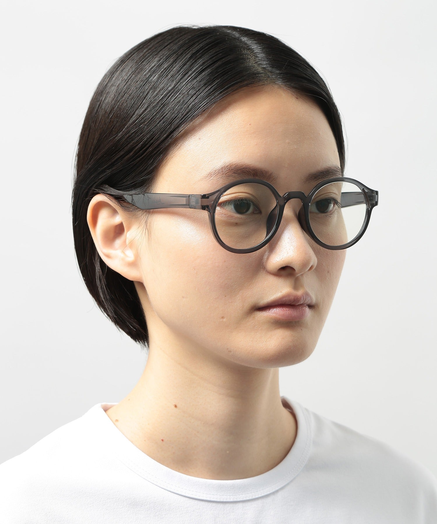 Jugaad Fourteen jugaad14 ◎ Lightweight ◎【jugaad14 / Jugaad Fourteen】RIPPLE CLEAR Blue Light Cut Glasses for PC Easy to Wear