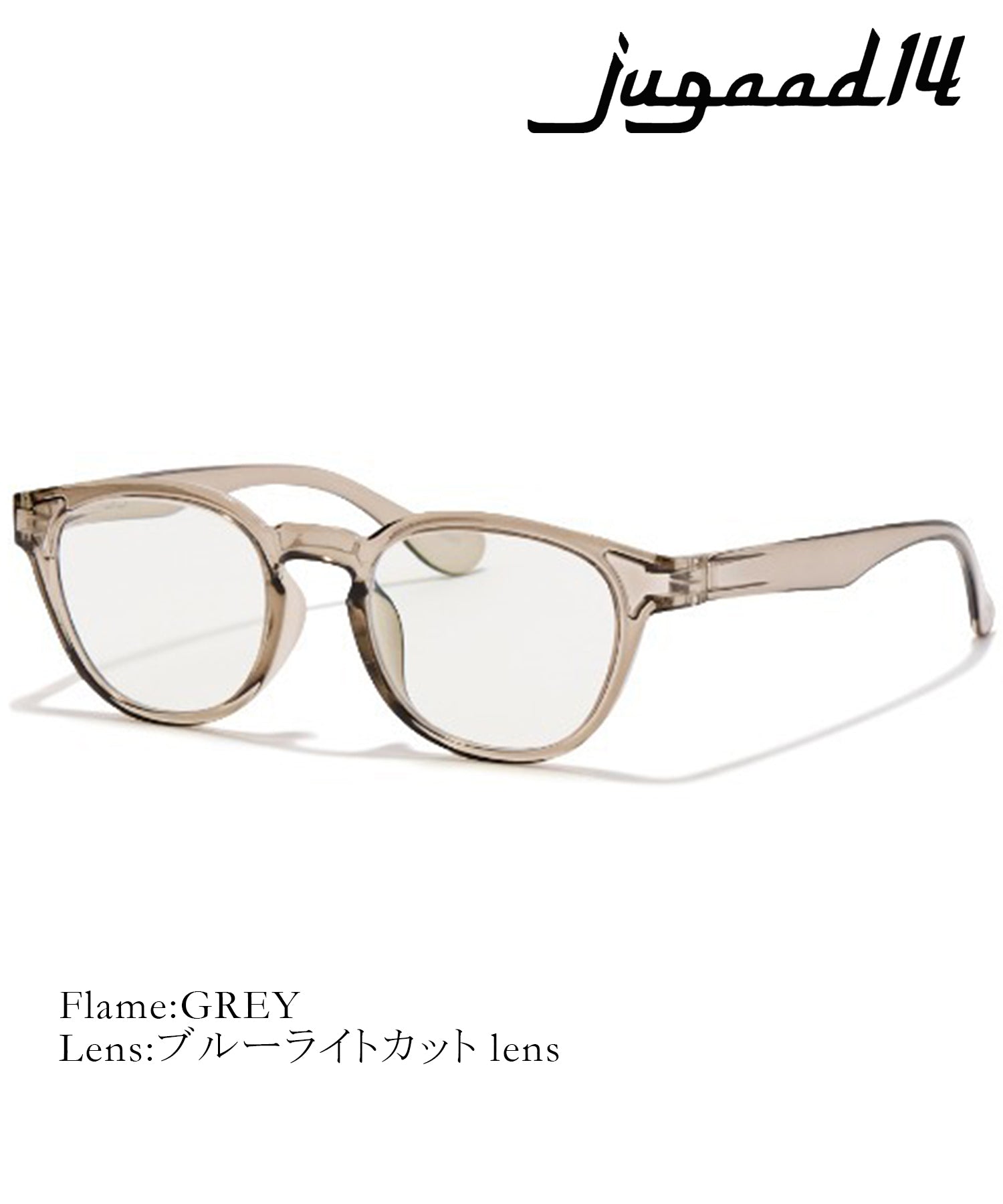 Jugaad Fourteen jugaad14 OCEAN CLEAR blue light cut / Blue light cut PC glasses made in Sabae