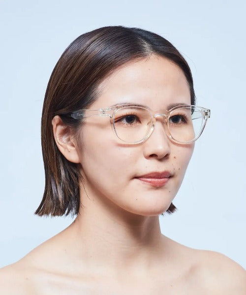 Jugaad Fourteen jugaad14 OCEAN CLEAR blue light cut / Blue light cut PC glasses made in Sabae