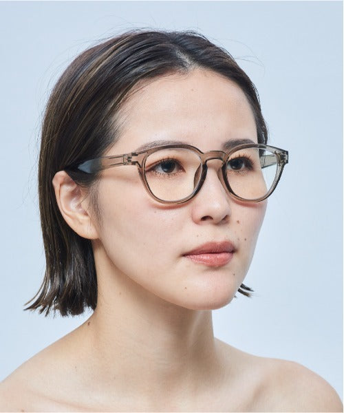 Jugaad Fourteen jugaad14 OCEAN CLEAR blue light cut / Blue light cut PC glasses made in Sabae