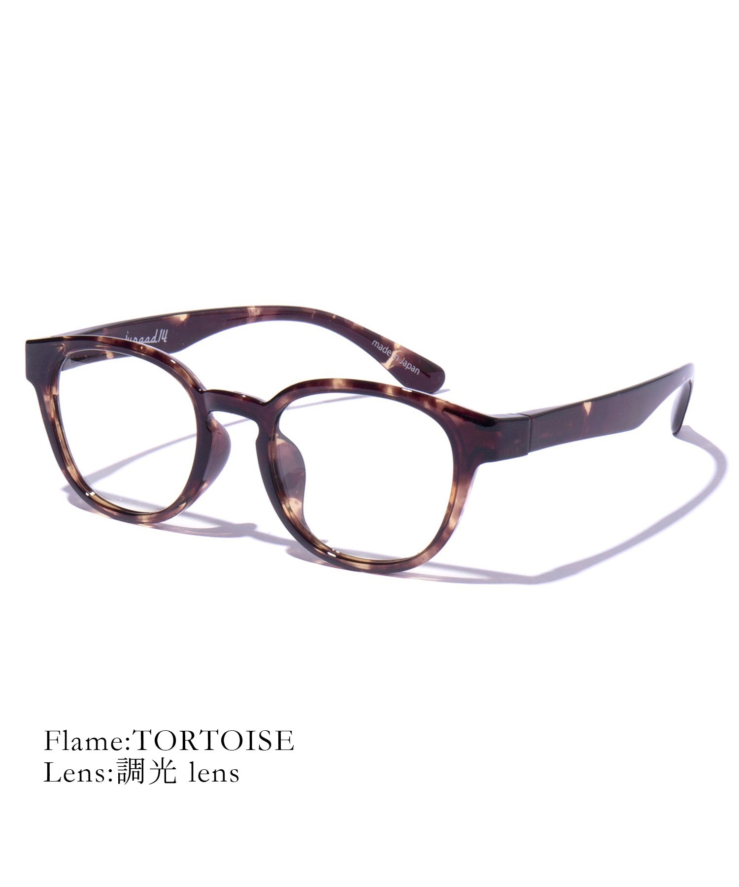 ジュガードフォーティーン jugaad14 COVE CLEAR tortoise brown （ブラウン系5） ブラウン系5