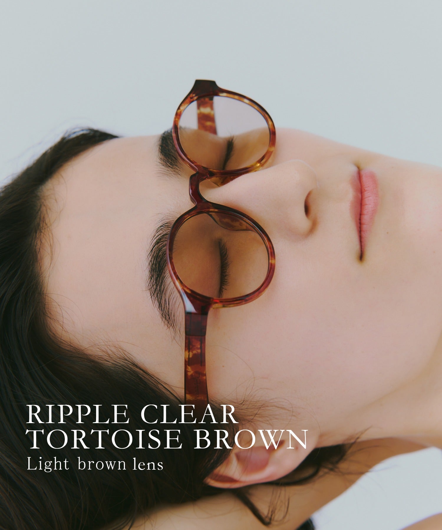 ジュガードフォーティーン jugaad14 RIPPLE CLEAR tortoise brown （ブラウン系3） ブラウン系3