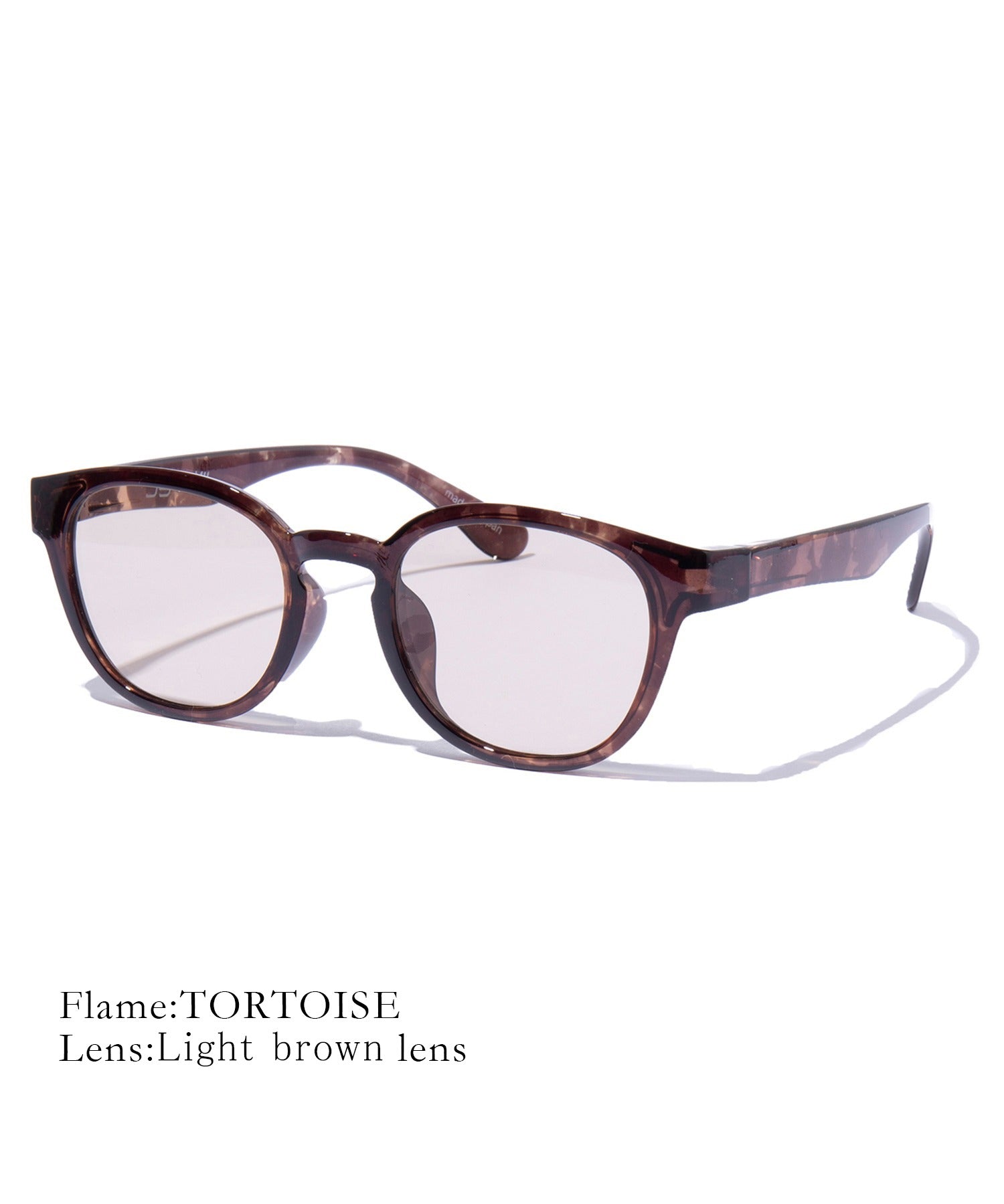 ジュガードフォーティーン jugaad14 COVE CLEAR tortoise brown （ブラウン系3） ブラウン系3