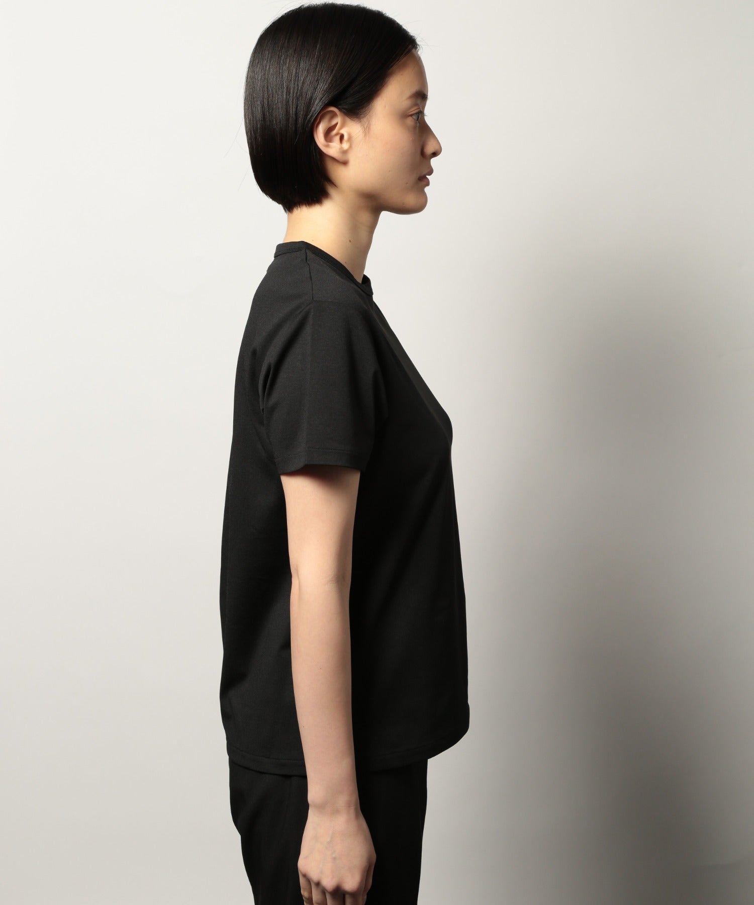 ジュガードフォーティーン jugaad14 【jugaad14 / ジュガードフォーティーン】Wave Tee Healthy Fit Tシャツ 半袖 ワンポイント ロゴ （ブラック系その他3） ブラック系その他3