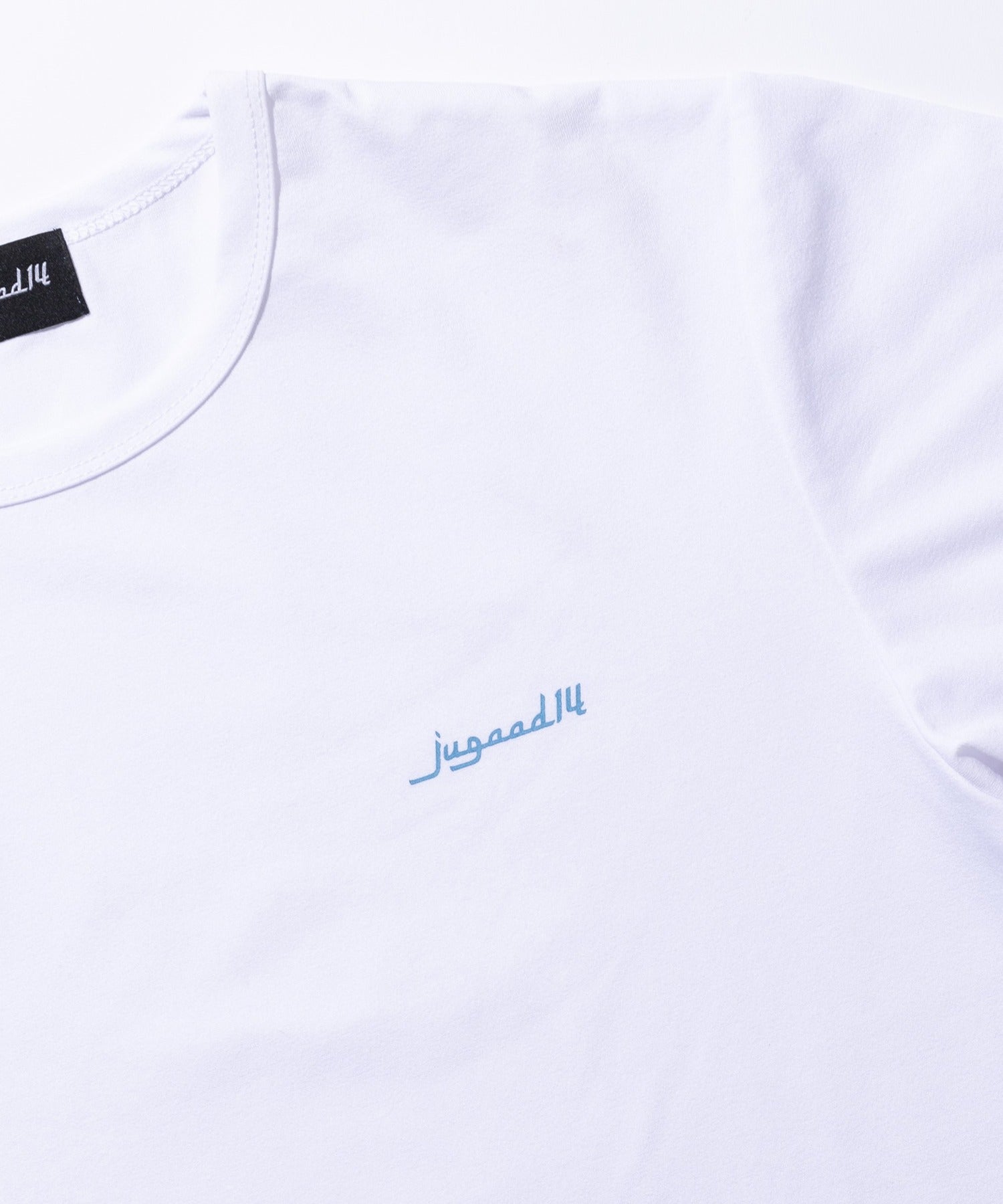 ジュガードフォーティーン jugaad14 【jugaad14 / ジュガードフォーティーン】Wave Tee Healthy Fit Tシャツ 半袖 ワンポイント ロゴ （ホワイト系その他5） ホワイト系その他5