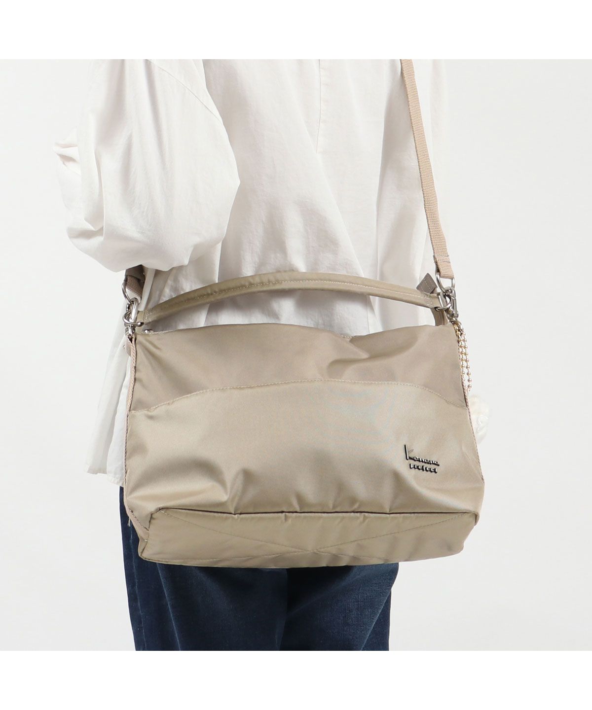 カナナプロジェクトコレクション Kanana project COLLECTION カナナプロジェクト コレクション ショルダーバッグ Kanana project COLLECTION ストロール 2WAY B5 抗菌ポケット 67214 （ベージュ） ベージュ