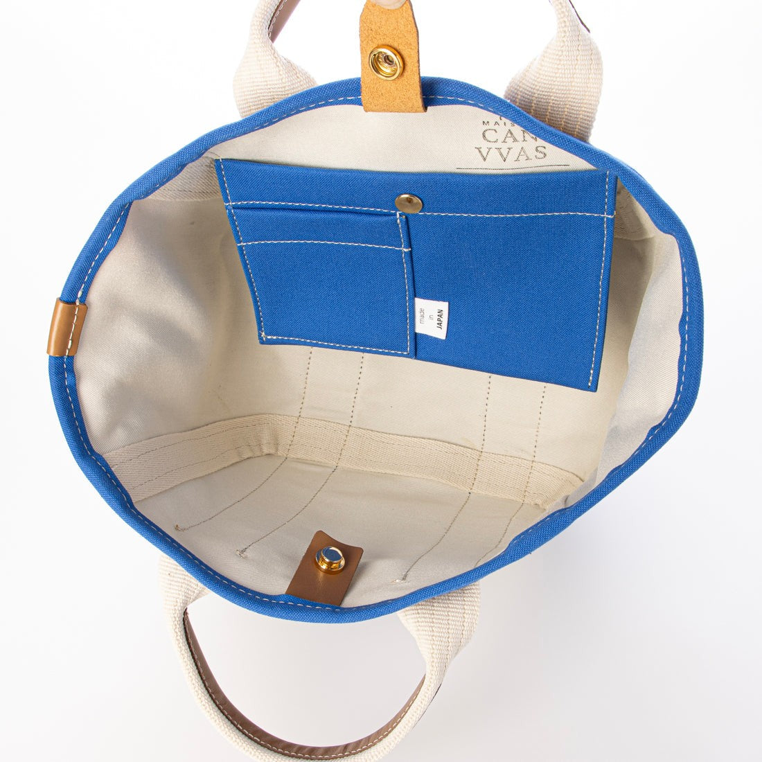 メゾンキャンバス MAISON CANVVAS M1008 MAISON CANVVAS TOTE SS （ブルー） ブルー