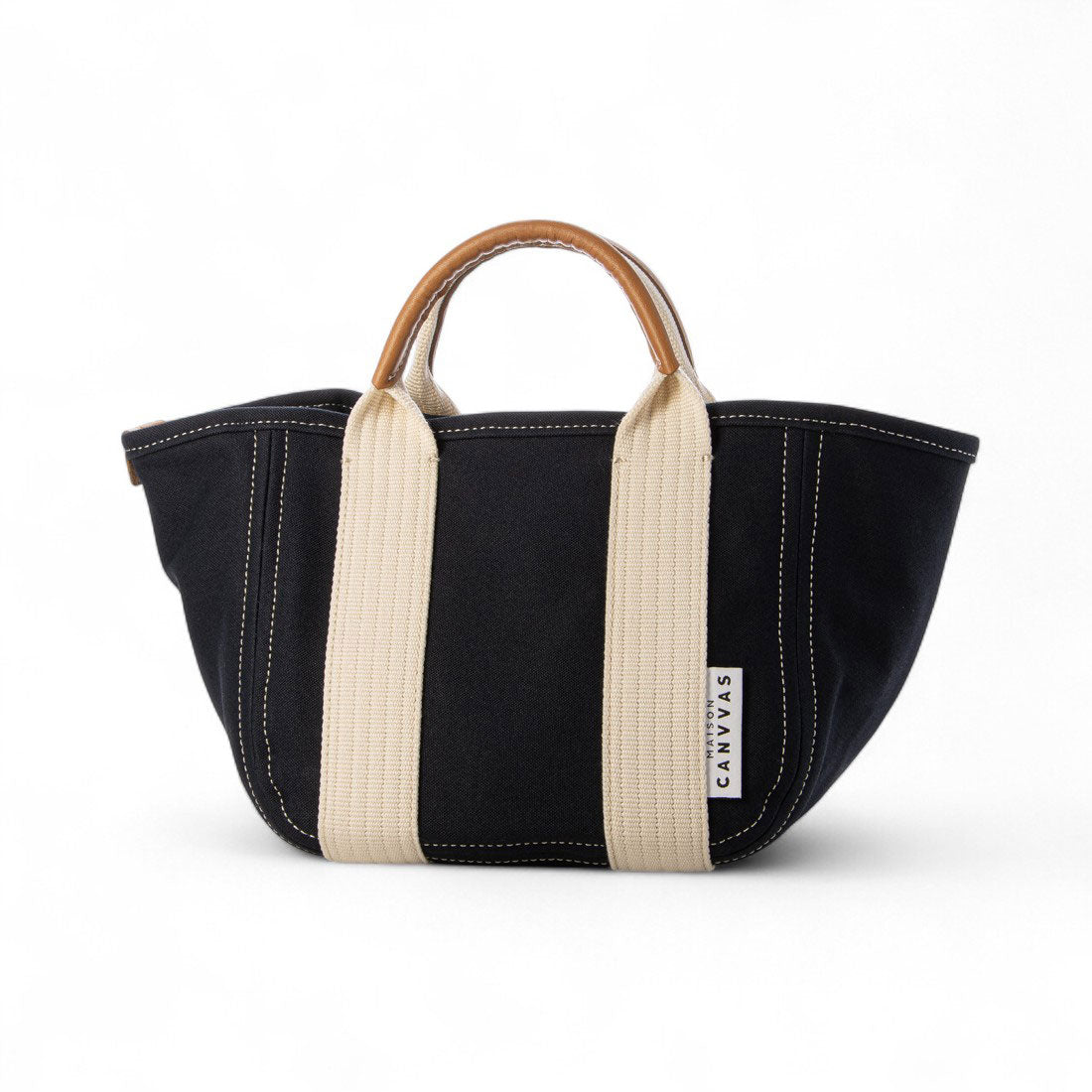 メゾンキャンバス MAISON CANVVAS M1008 MAISON CANVVAS TOTE SS （ネイビー） ネイビー