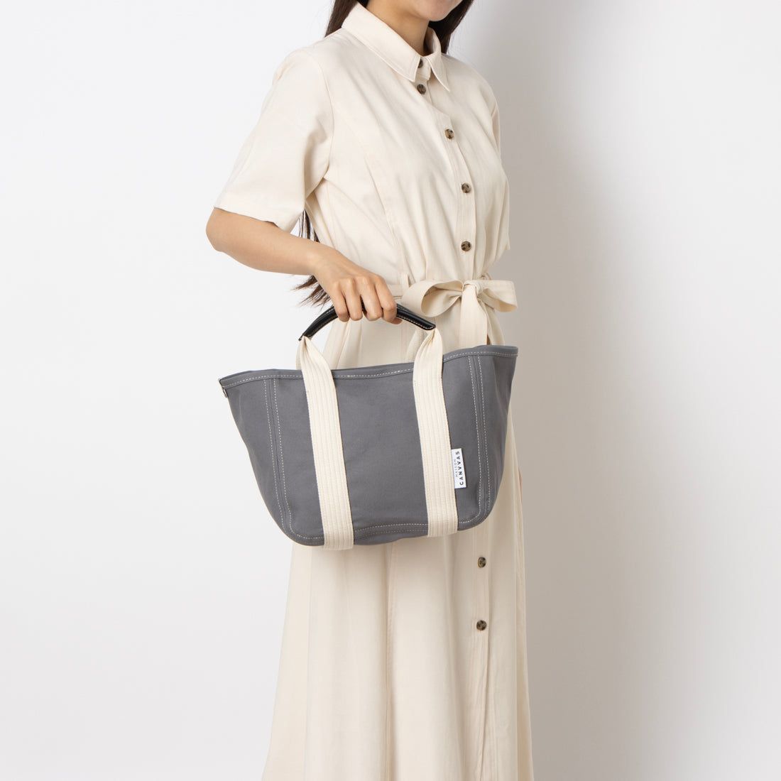 メゾンキャンバス MAISON CANVVAS M1001 MAISON CANVVAS TOTE S （グレー） グレー