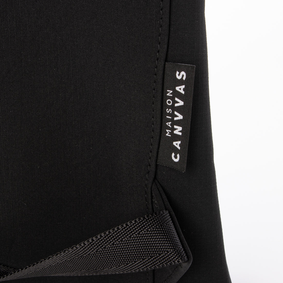 メゾンキャンバス MAISON CANVVAS M1181 3LAYER BACKPAK （ブラック） ブラック