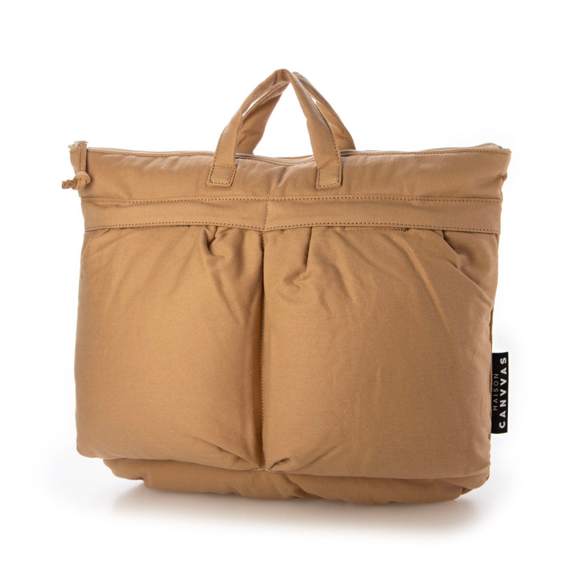 メゾンキャンバス MAISON CANVVAS M1150 HELMET TOTE （ベージュ） ベージュ