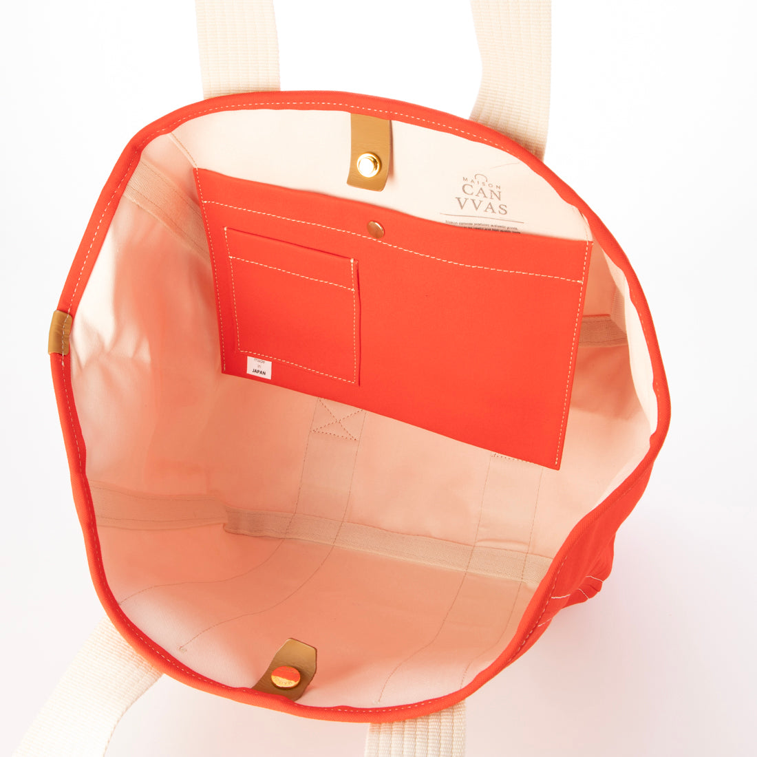 メゾンキャンバス MAISON CANVVAS M1002 MAISON CANVVAS TOTE M （レッド） レッド