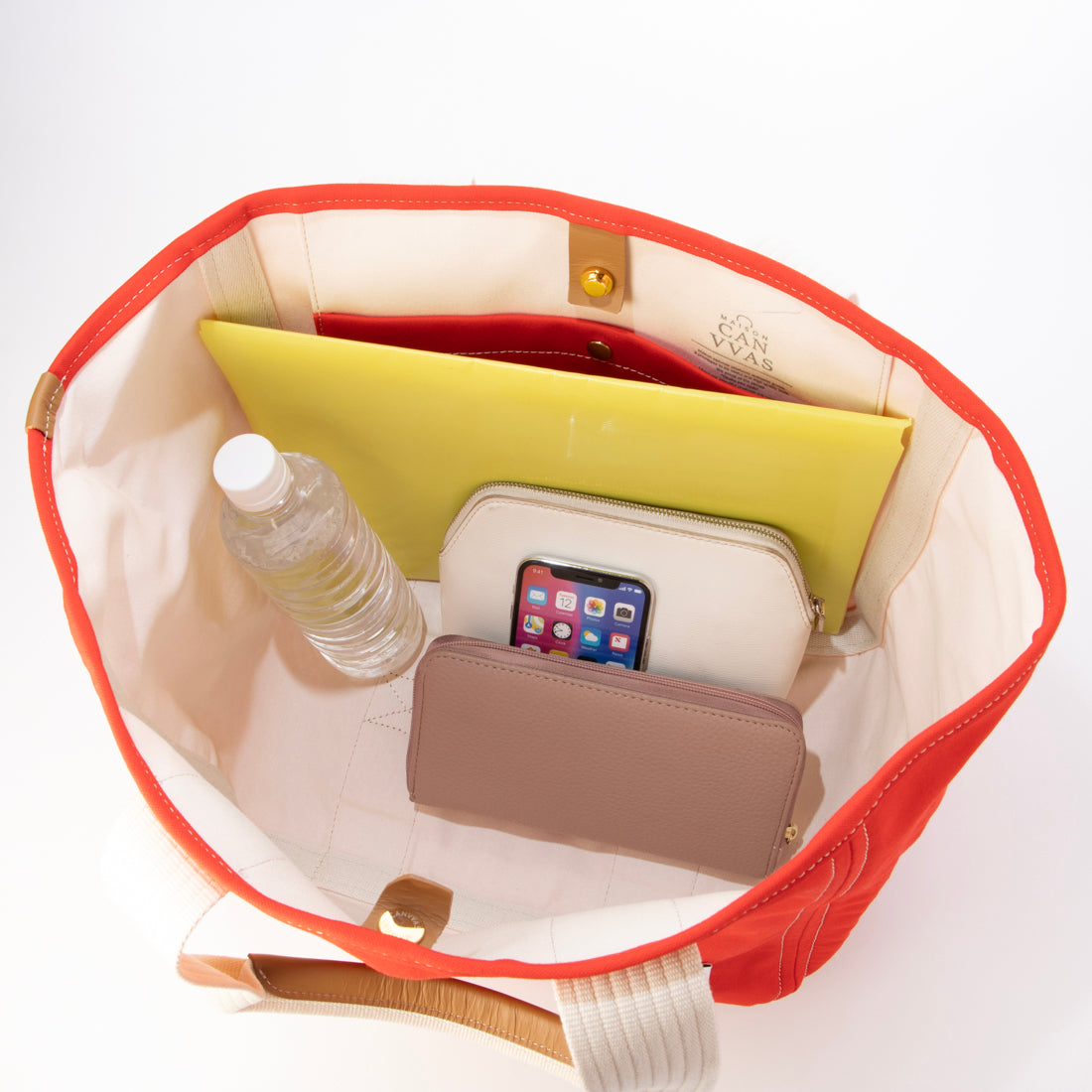 メゾンキャンバス MAISON CANVVAS M1002 MAISON CANVVAS TOTE M （レッド） レッド