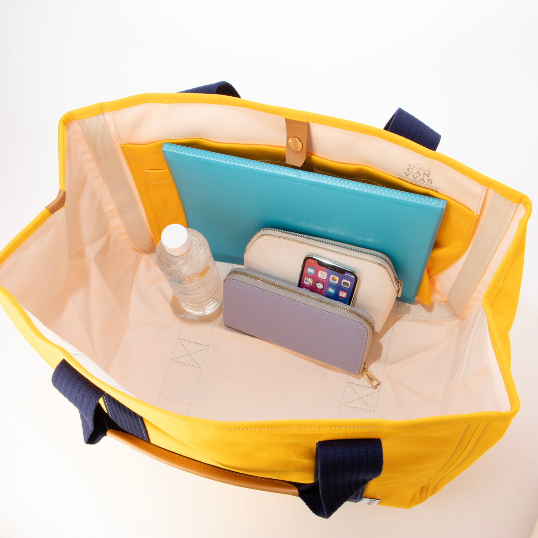 メゾンキャンバス MAISON CANVVAS M1003 MAISON CANVVAS TOTE L （イエロー） イエロー