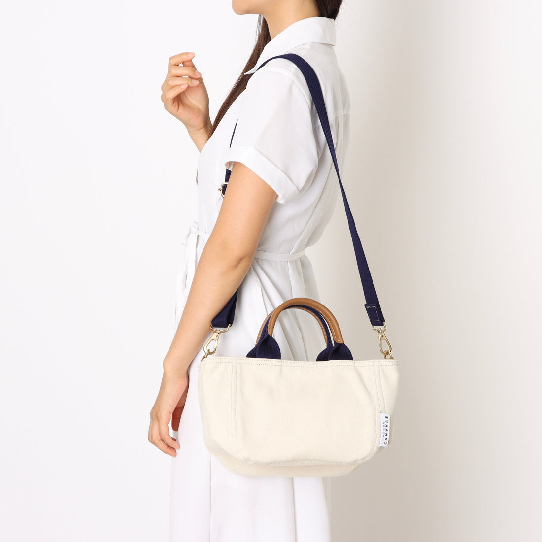 メゾンキャンバス MAISON CANVVAS M1077 MAISON TOTE&SHOULDER XS （ナチュラル） ナチュラル