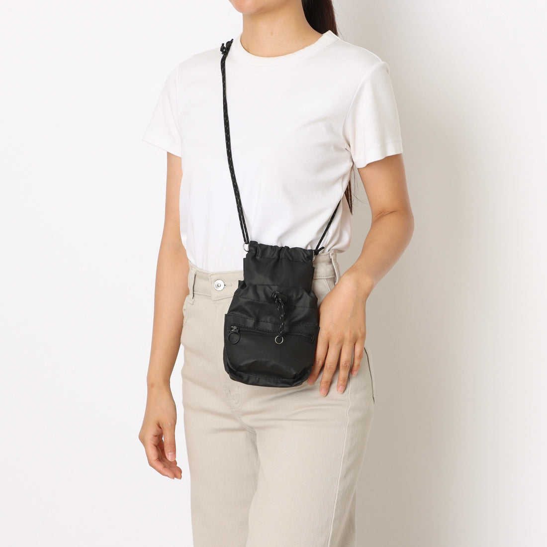 メゾンキャンバス MAISON CANVVAS M1206 BANE ALL IN POUCH （ブラック） ブラック