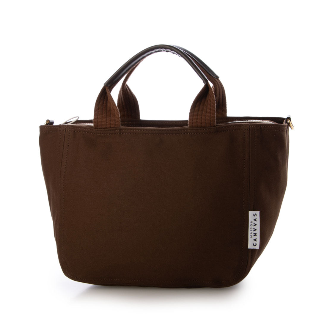メゾンキャンバス MAISON CANVVAS M1076 MAISON TOTE&SHOULDER S （チョコ） チョコ