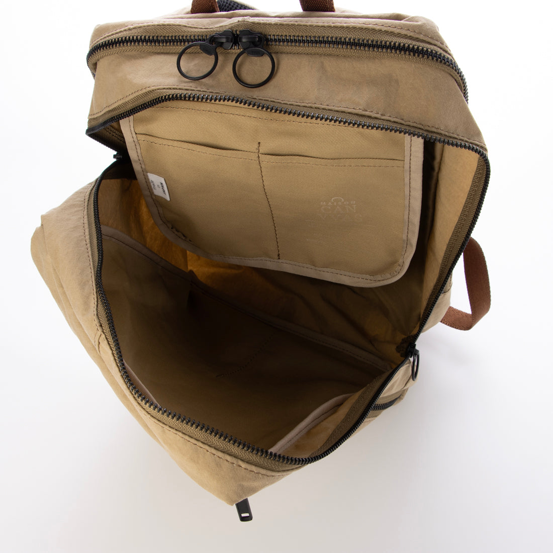 メゾンキャンバス MAISON CANVVAS M1139 NYLON BACKPACK S （ベージュ） ベージュ