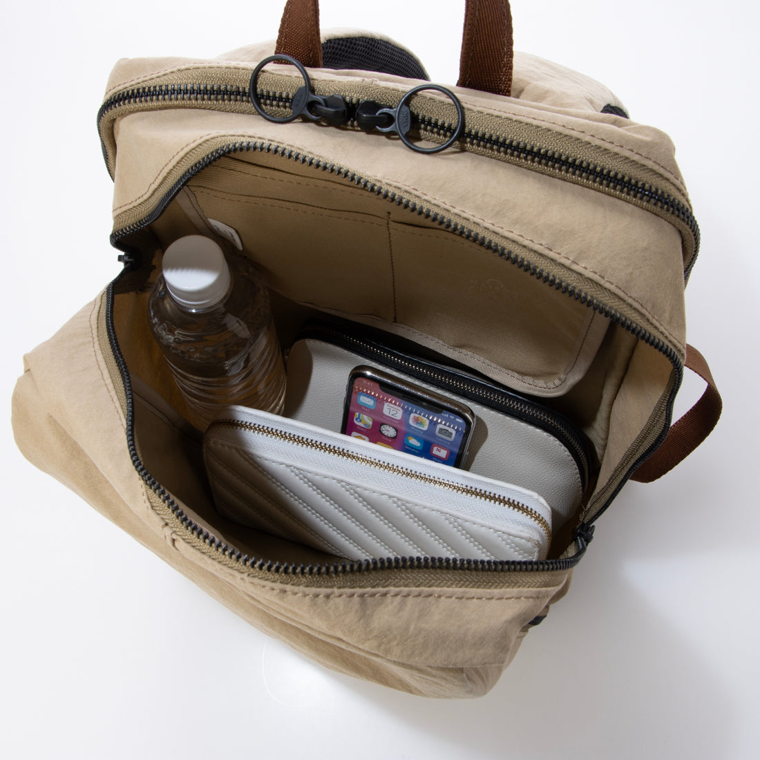 メゾンキャンバス MAISON CANVVAS M1139 NYLON BACKPACK S （ベージュ） ベージュ