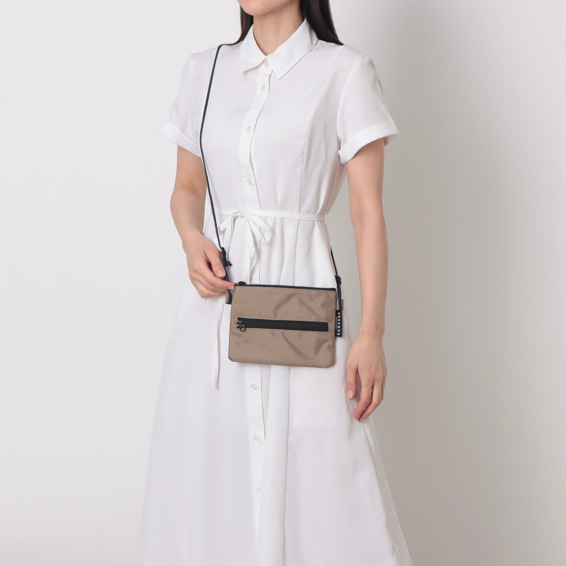 メゾンキャンバス MAISON CANVVAS M1039 TEFOX TRAVEL WALLET （ベージュ） ベージュ