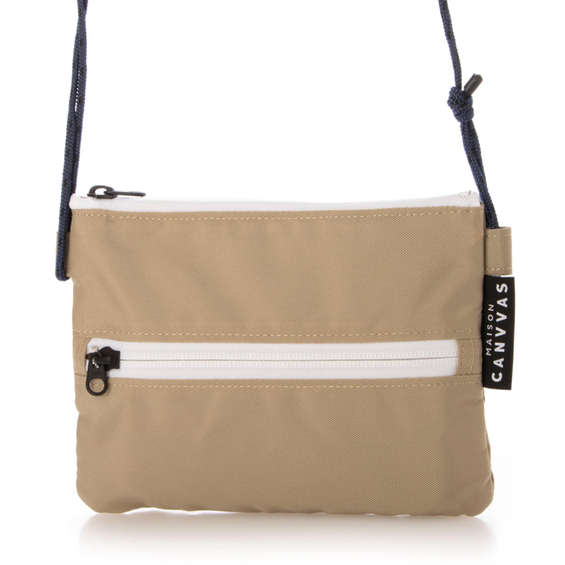 メゾンキャンバス MAISON CANVVAS M1039 TEFOX TRAVEL WALLET （ライトベージュ） ライトベージュ