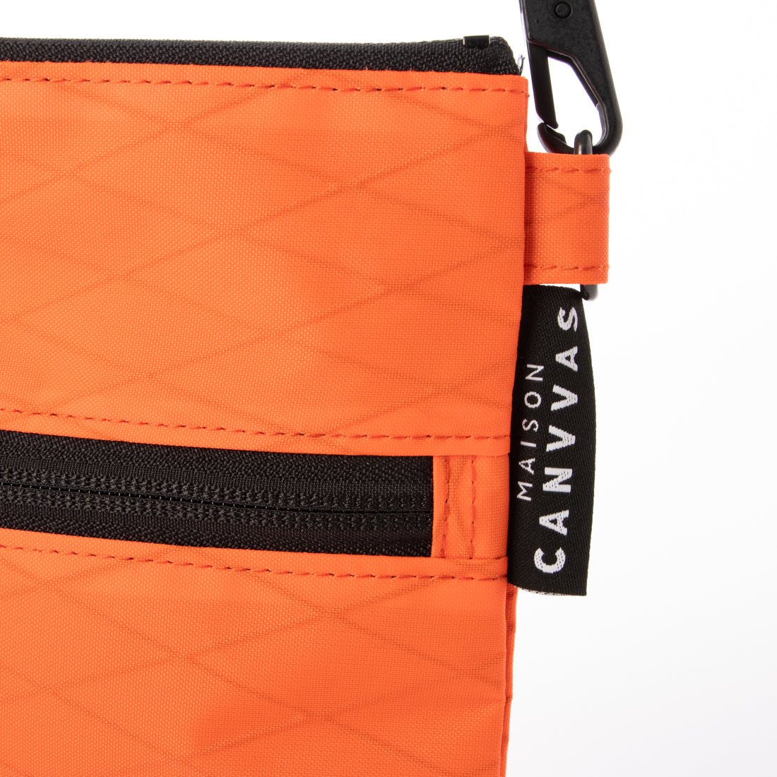 メゾンキャンバス MAISON CANVVAS M2044 X-PAC TRAVEL WALLET （オレンジ） オレンジ