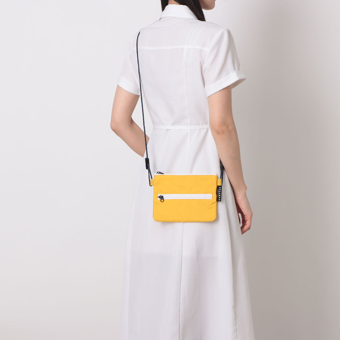 メゾンキャンバス MAISON CANVVAS M1039 TEFOX TRAVEL WALLET （イエロー） イエロー