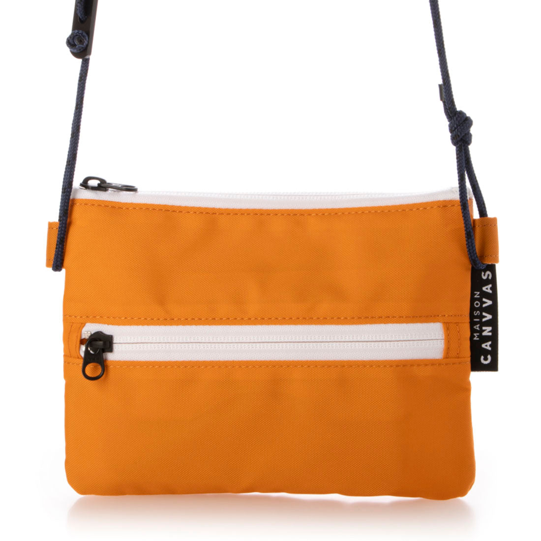 メゾンキャンバス MAISON CANVVAS M1039 TEFOX TRAVEL WALLET （オレンジ） オレンジ