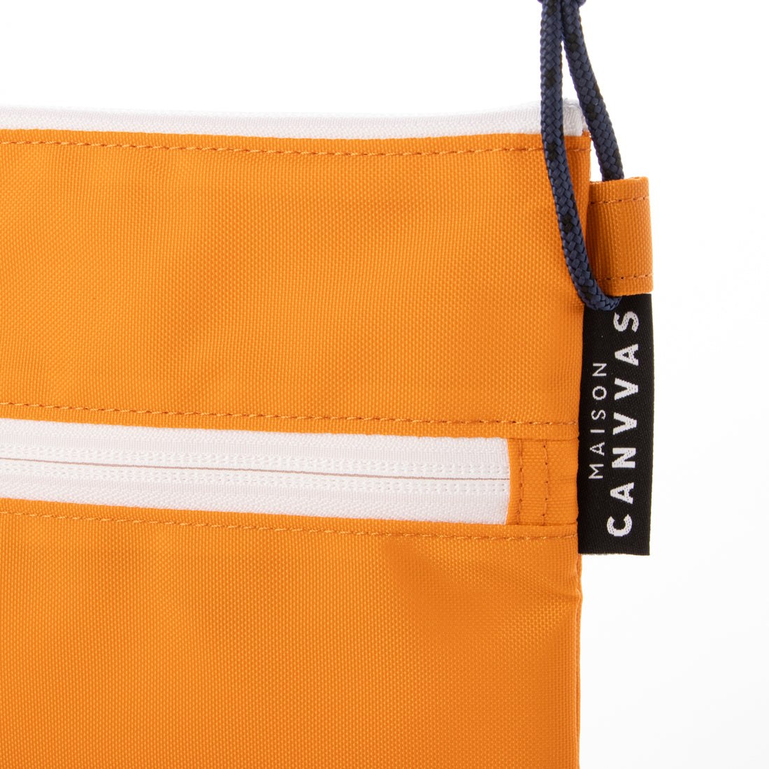 メゾンキャンバス MAISON CANVVAS M1039 TEFOX TRAVEL WALLET （オレンジ） オレンジ