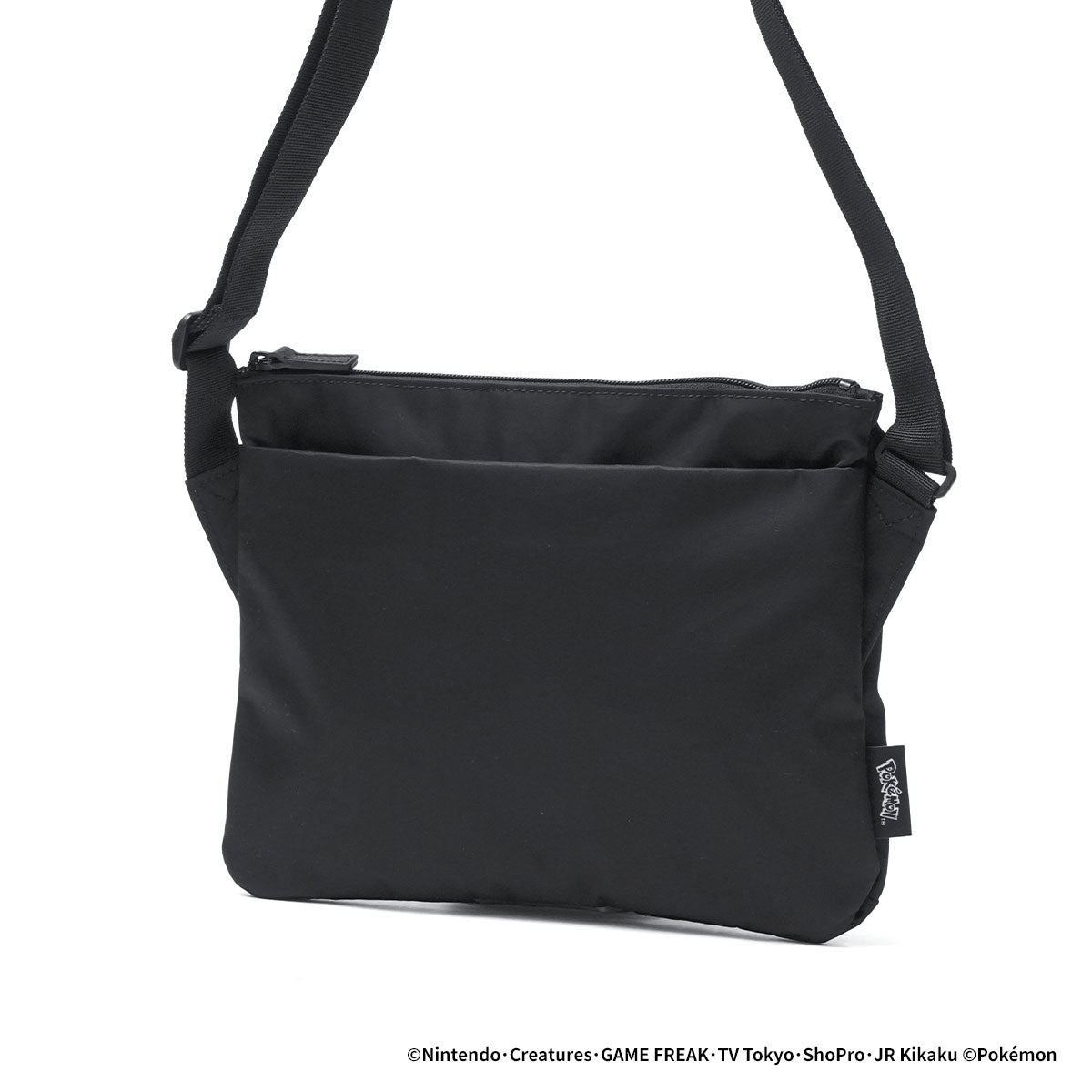 マンハッタンポーテージ ブラックレーベル Manhattan Portage/BLACK LABEL 日本正規品 ショルダーバッグ メンズ レディース 斜めがけ 軽量 ポケモン A5 KENSINGTON SHOULDER BAG TWL POKEMON MP1095TWLBLPKMN （Black） Black