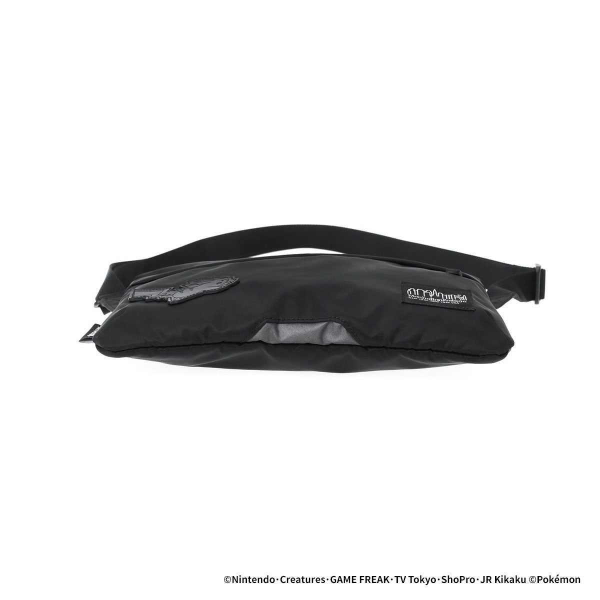 マンハッタンポーテージ ブラックレーベル Manhattan Portage/BLACK LABEL 日本正規品 ショルダーバッグ メンズ レディース 斜めがけ 軽量 ポケモン A5 KENSINGTON SHOULDER BAG TWL POKEMON MP1095TWLBLPKMN （Black） Black