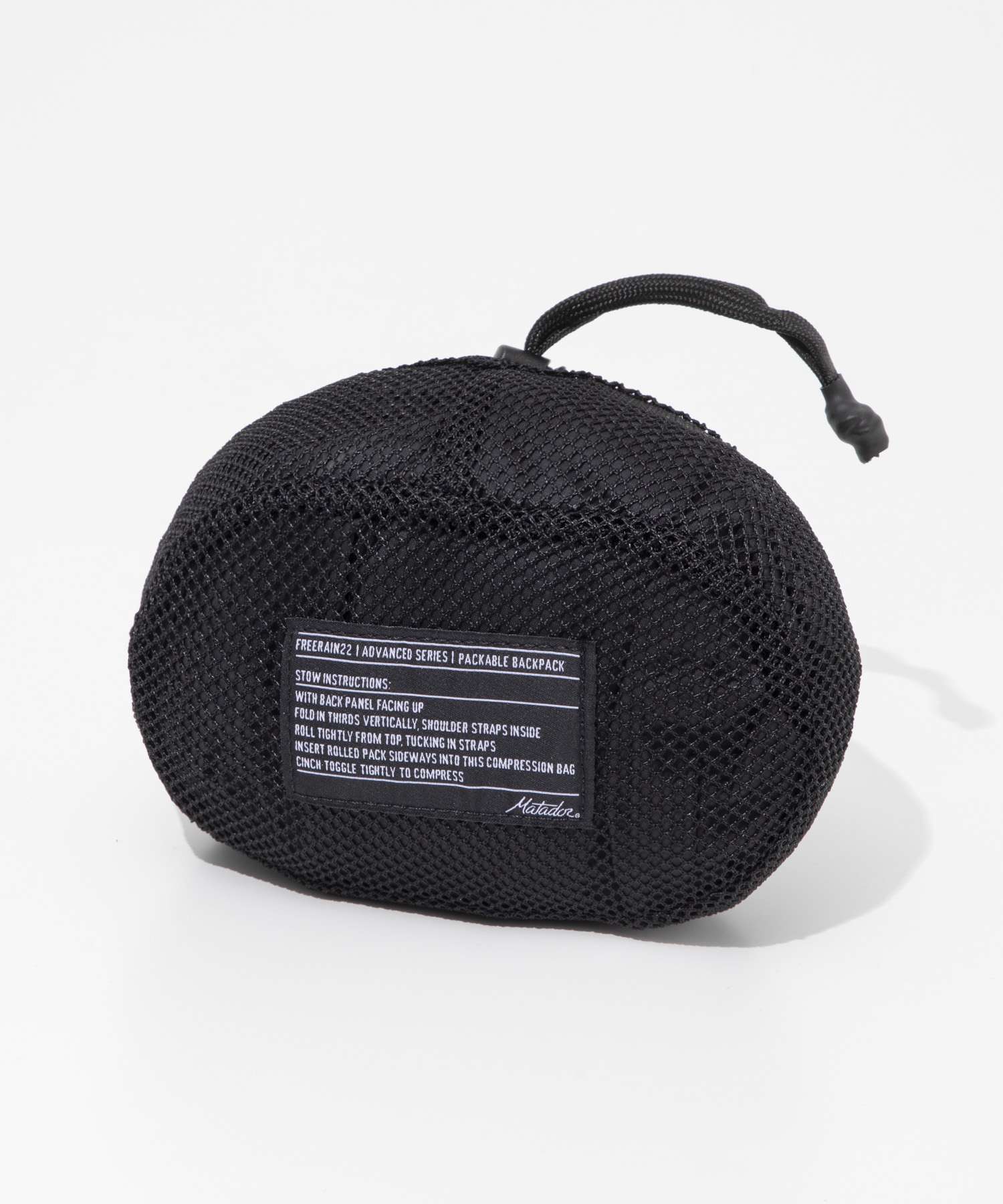 マタドール Matadour MATFR223001BK バックパック Freerain22 Waterproof Packable Backpack バッグ フリーレイン22L （ブラック） ブラック