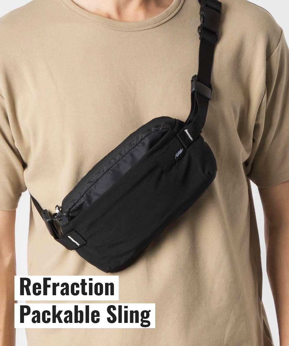 マタドール Matadour MATOG2HP01BK ボディバッグ Refraction Packable Sling リフラクション パッカブル スリング （ブラック） ブラック