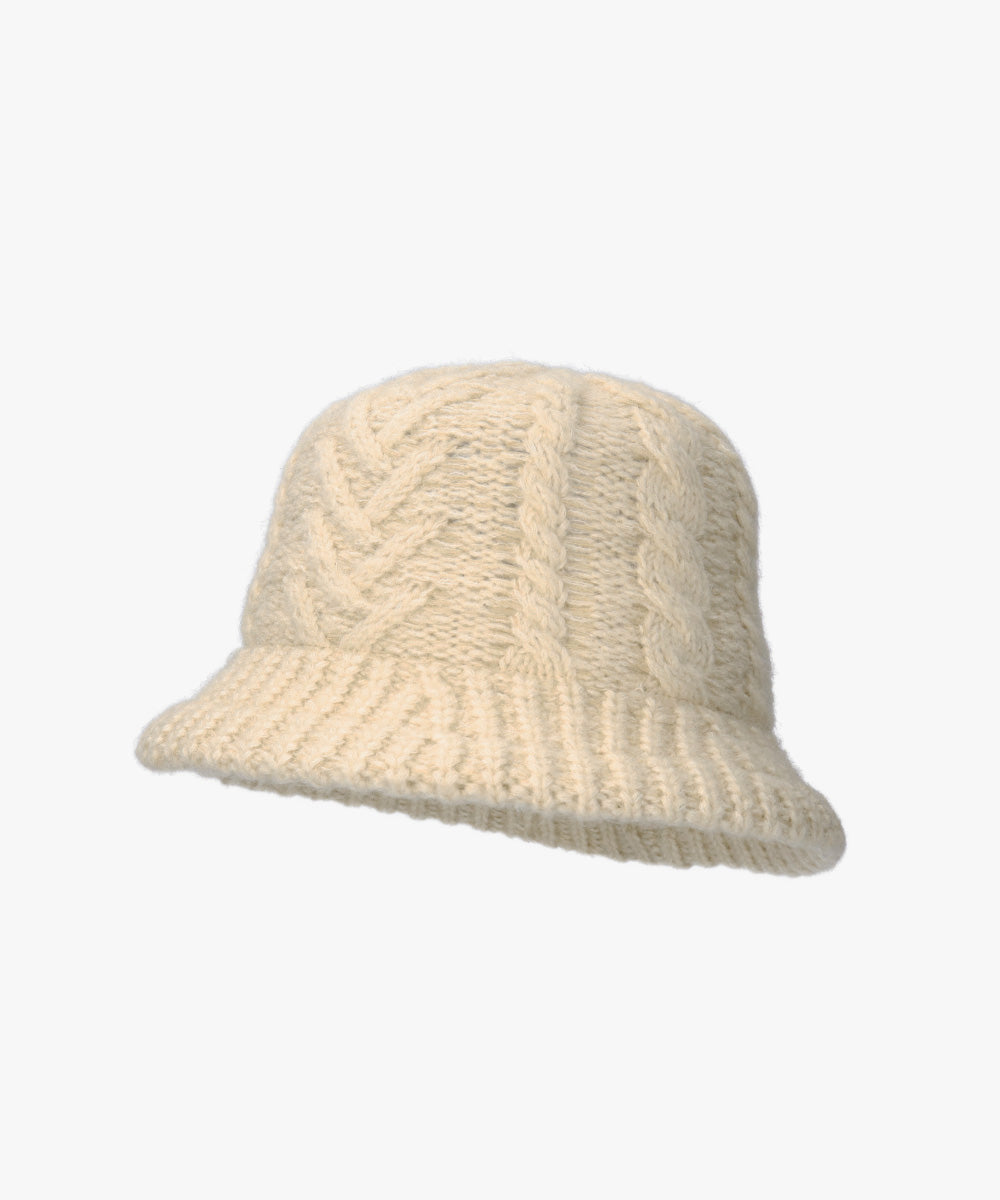 Milsa milsa cable knit hat