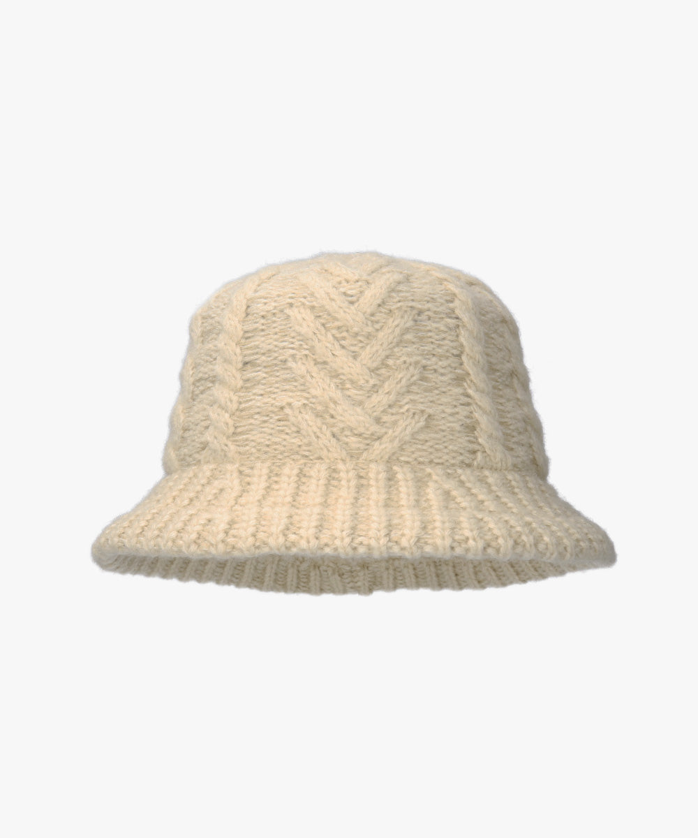 Milsa milsa cable knit hat
