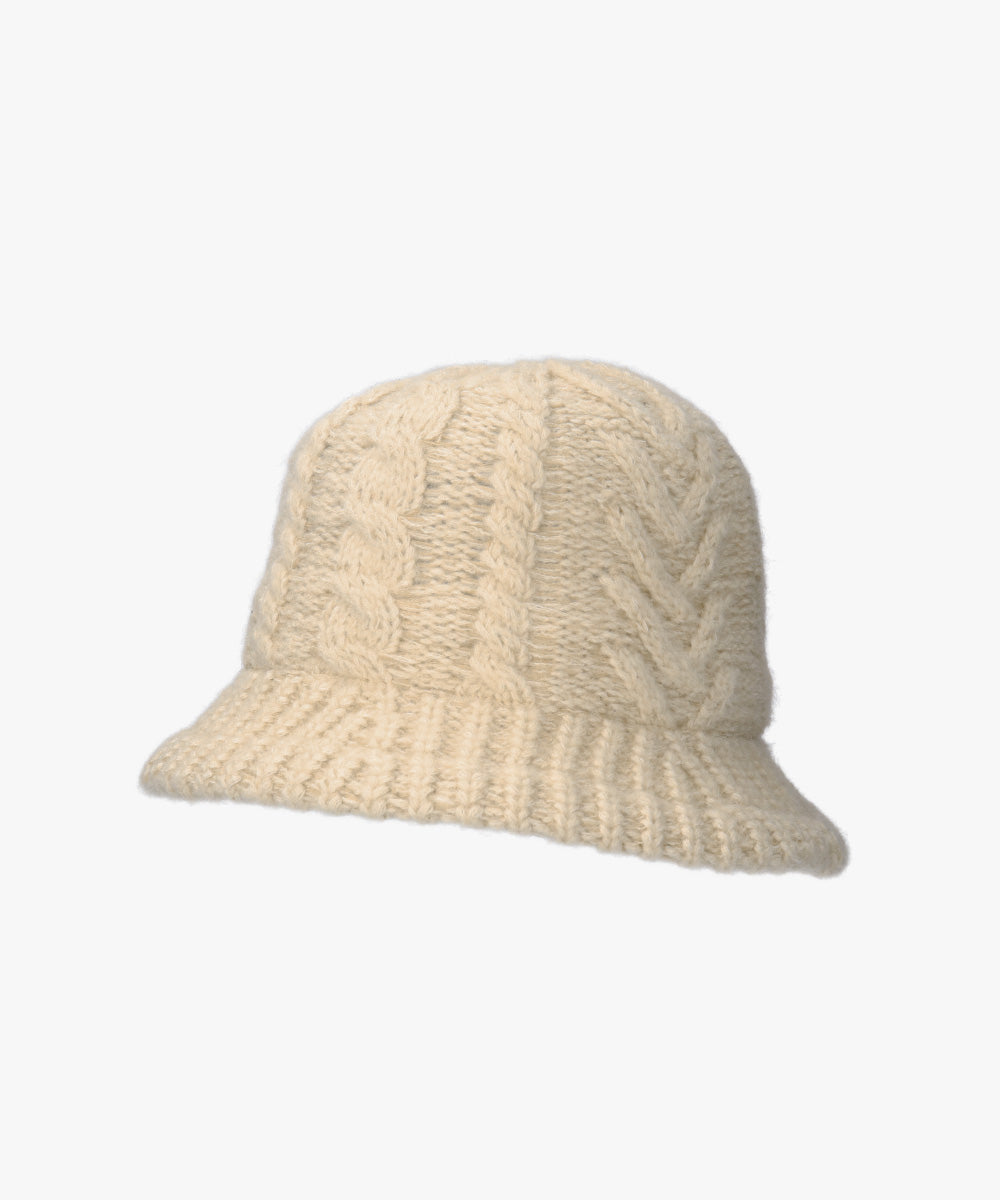 Milsa milsa cable knit hat