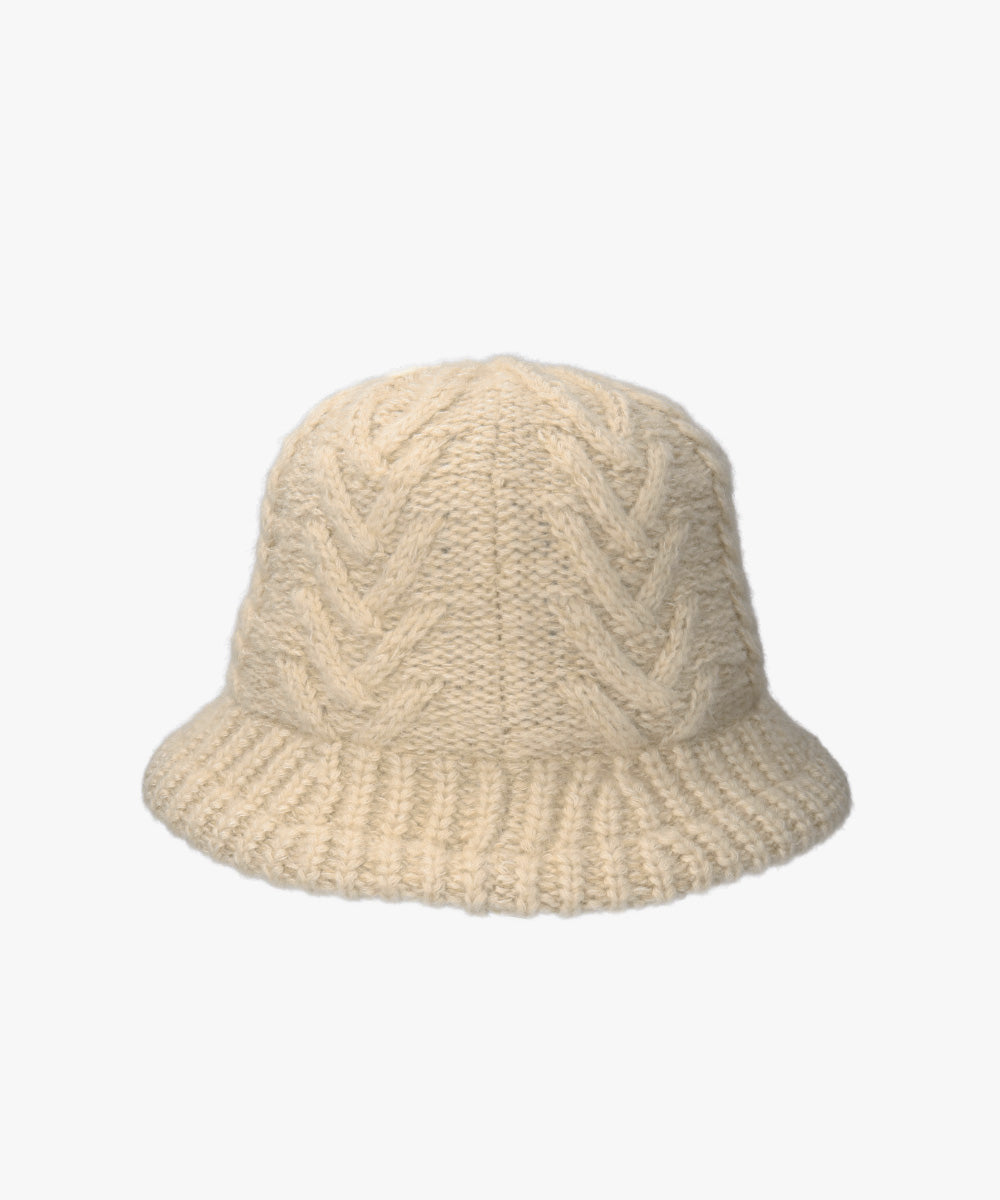 Milsa milsa cable knit hat