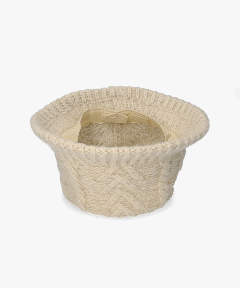 Milsa milsa cable knit hat
