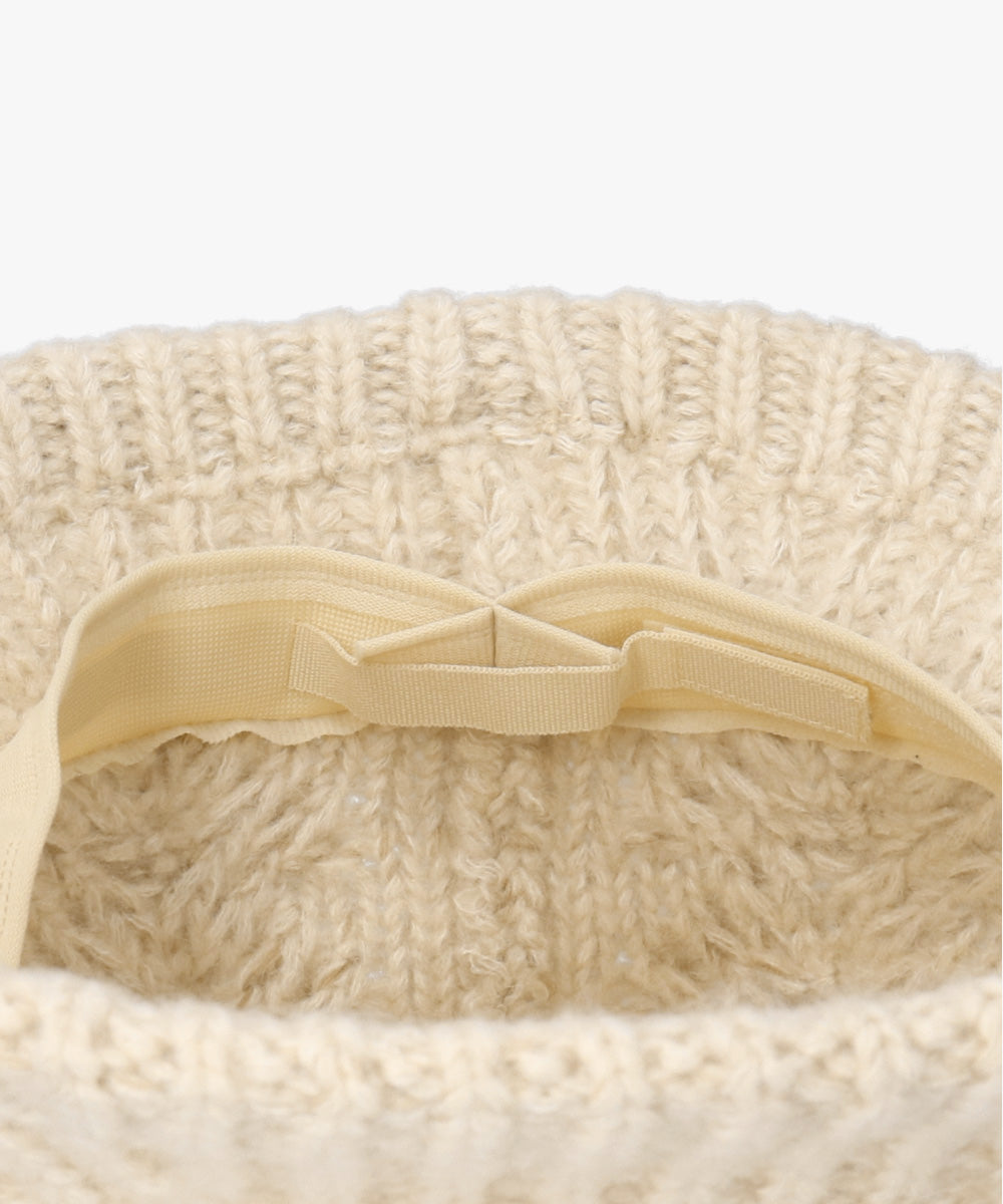 Milsa milsa cable knit hat