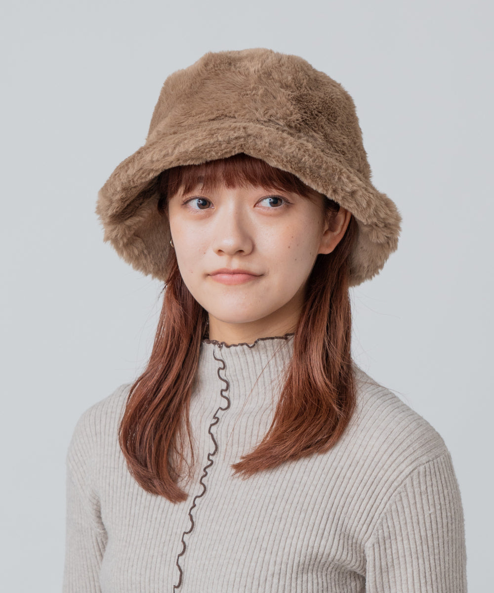 ミルサ milsa milsa  ファーバケット （ベージュブラウン (94)） ベージュブラウン (94)