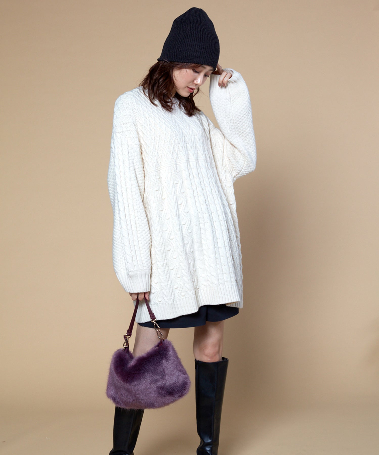 Milsa milsa knit beanie