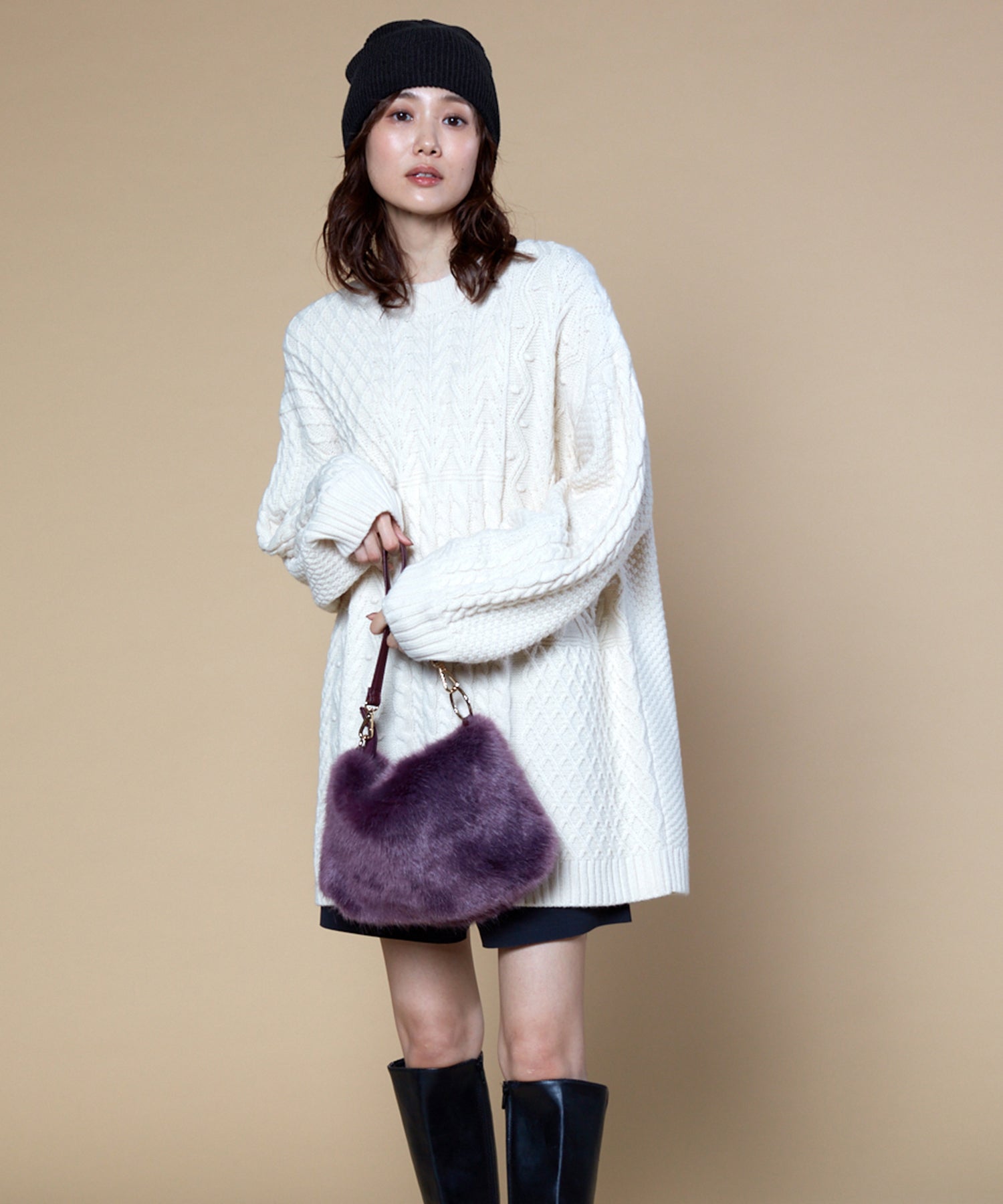 Milsa milsa knit beanie
