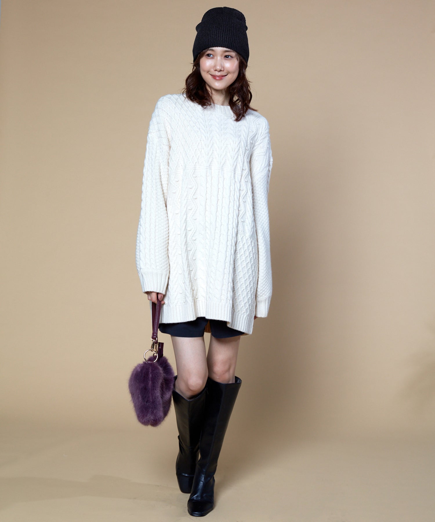 Milsa milsa knit beanie