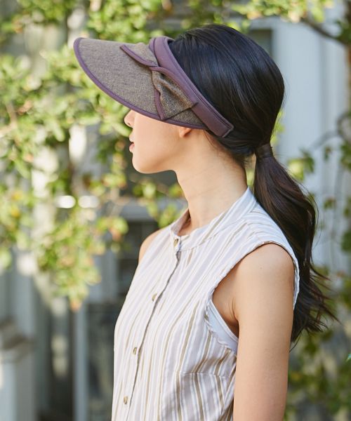 Milsa milsa beautiful visor side ribbon