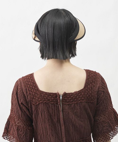 Milsa milsa beautiful visor side ribbon