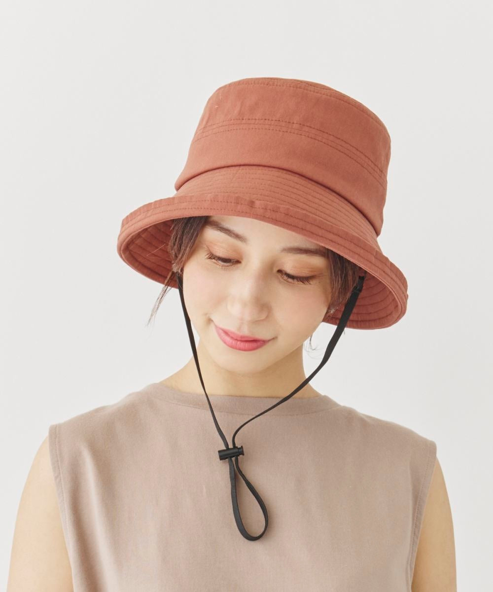 ミルサ milsa milsaレディース  UVカットエッジアップセーラー （ORANGE (23)） ORANGE (23)