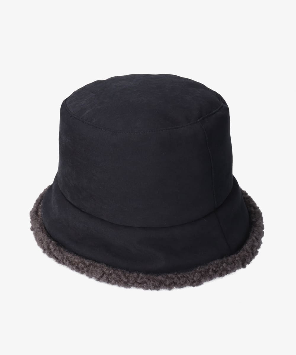 Milsa milsa reversible boa taffeta bucket