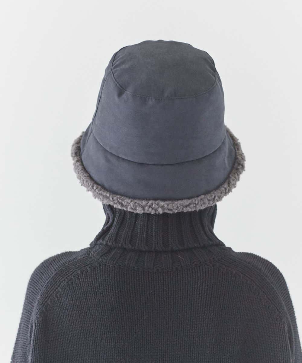 Milsa milsa reversible boa taffeta bucket
