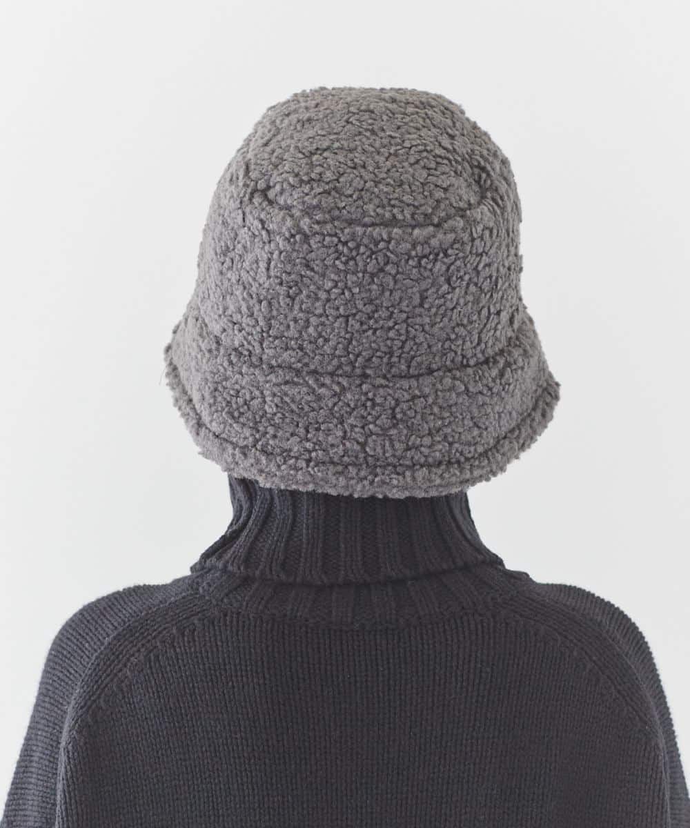 Milsa milsa reversible boa taffeta bucket