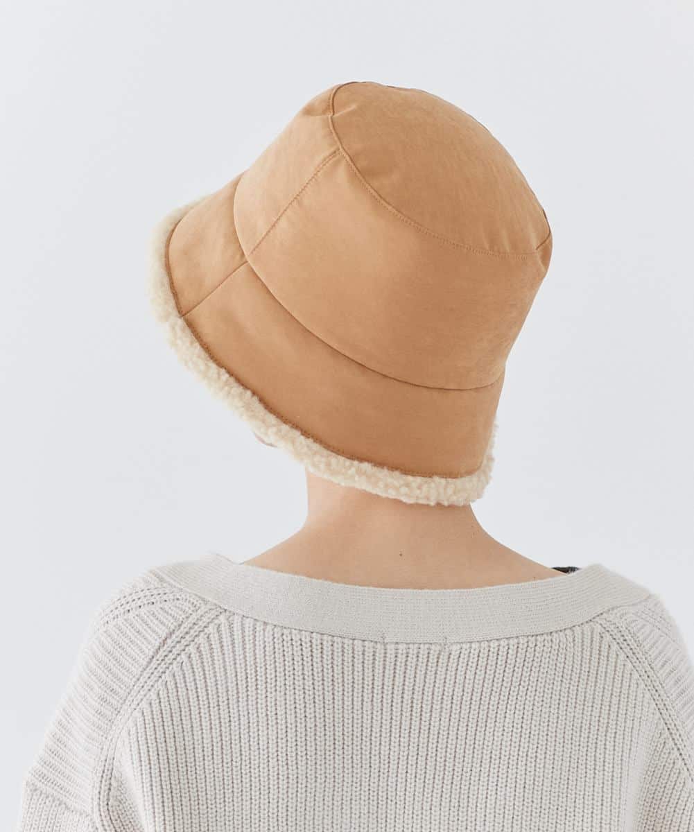Milsa milsa reversible boa taffeta bucket